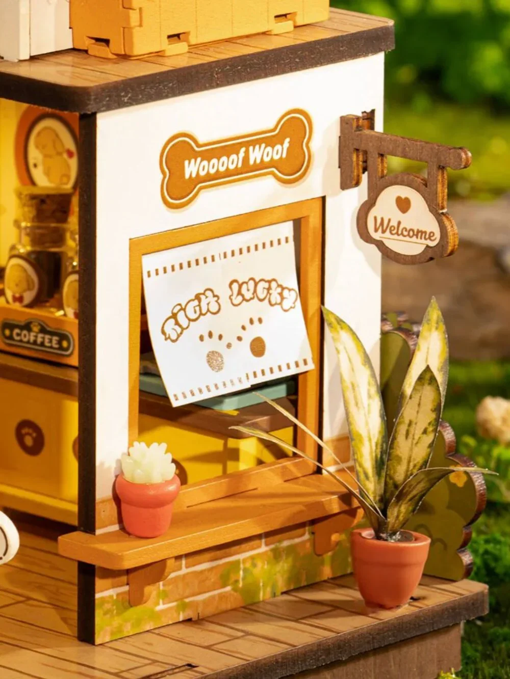 Rolife NEW Puppy's Cozy Villa DIY Miniature House DG169